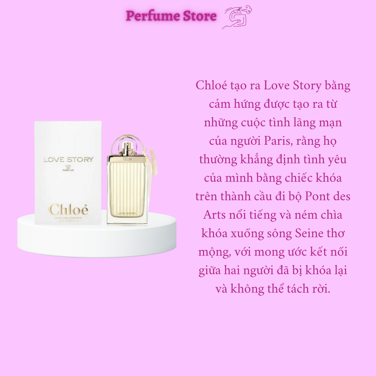 [Chính Hãng] Mẫu nước hoa nữ Chloe Love Story 10ml