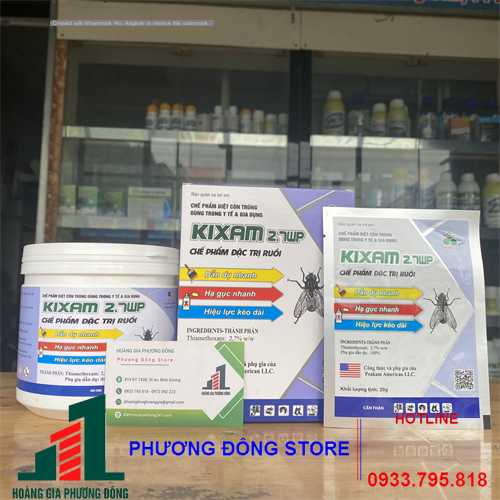 bả diệt ruồi Kixam 2.7 WP-20g