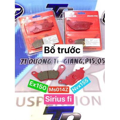 [HCM]BỐ THẮNG MÁ PHANH RCB EXCITER150 NVX155 SIRIUS FI