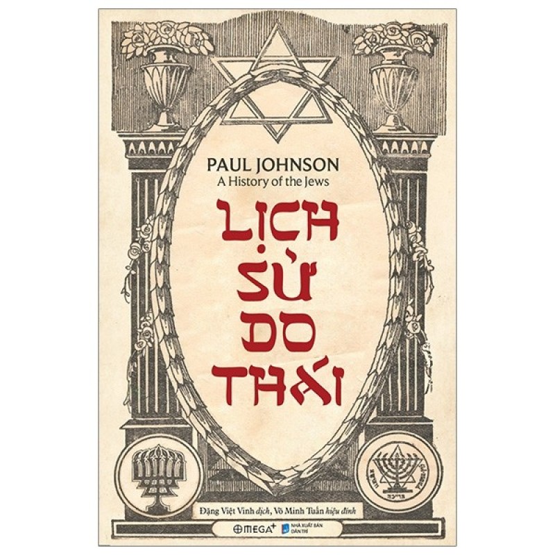 Sách Mới - Lịch sử Do Thái (bìa cứng) - Omega Plus