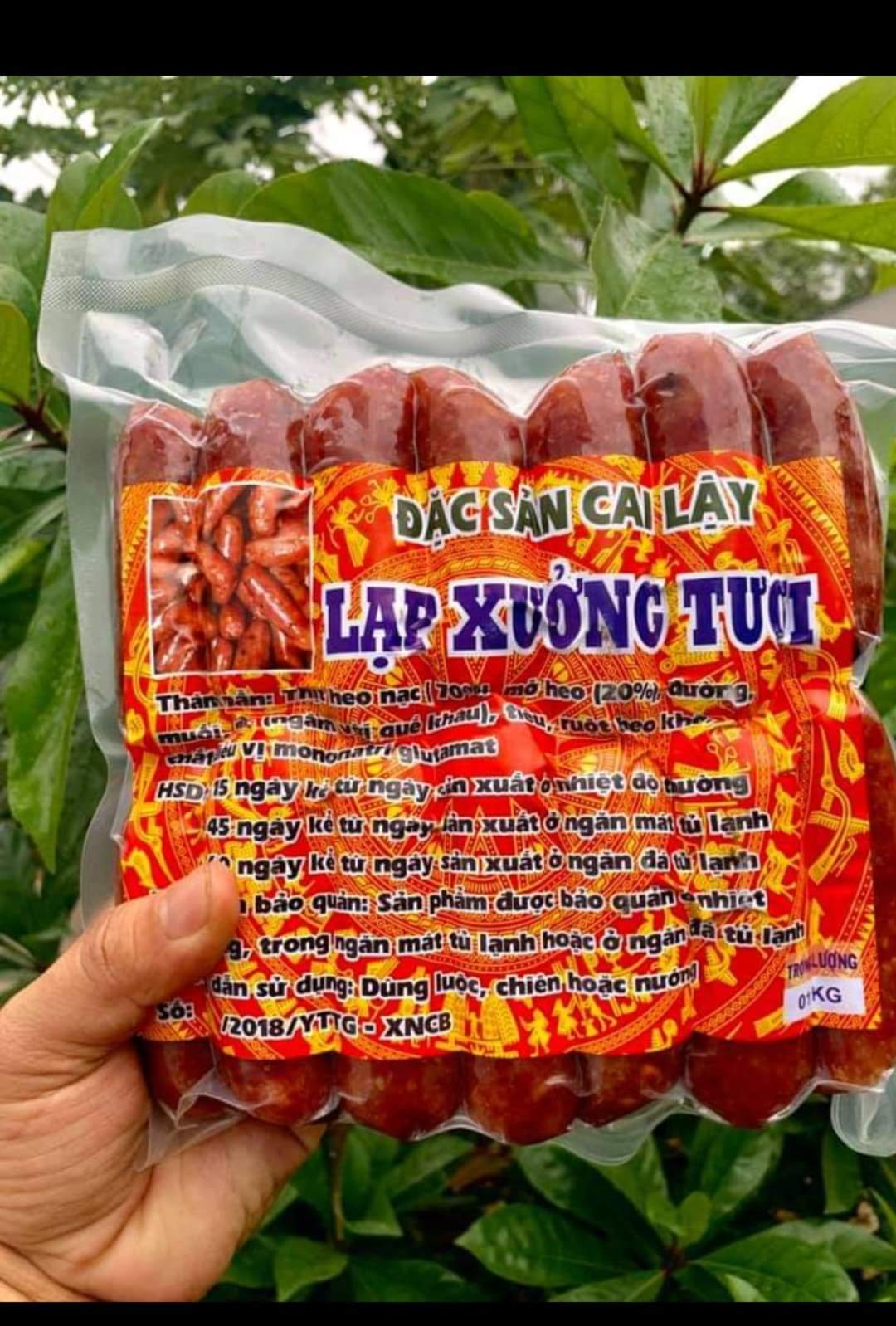 [HCM]lạp xưởng tươi