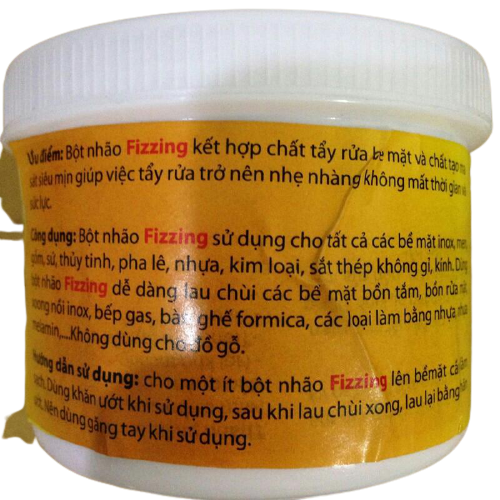 Bột Nhão Fizzing - Chất Tẩy Rửa Đa Năng Siêu Sạch 400Gr