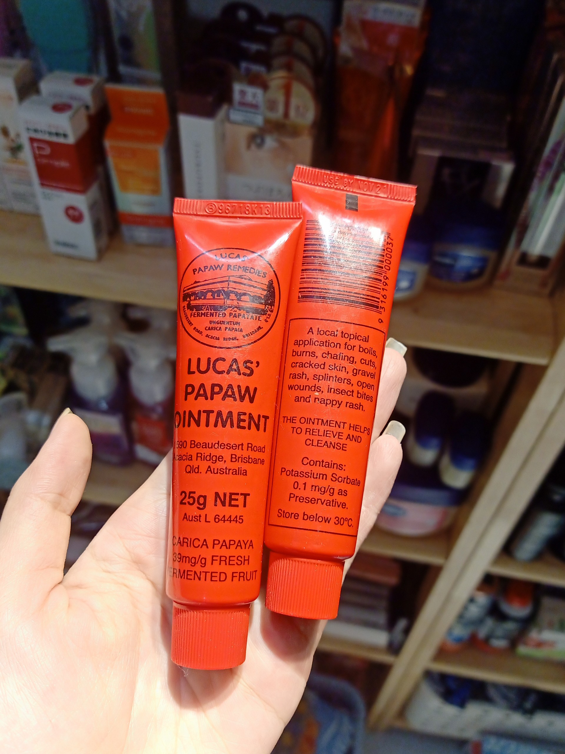 [HCM]Kem Đa Năng Lucas Papaw Ointment 25g