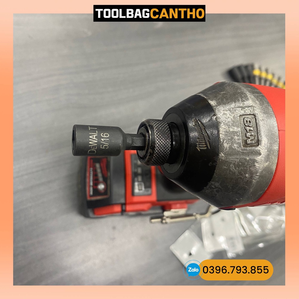 Đầu bắn tôn Dewalt chuẩn ngắn