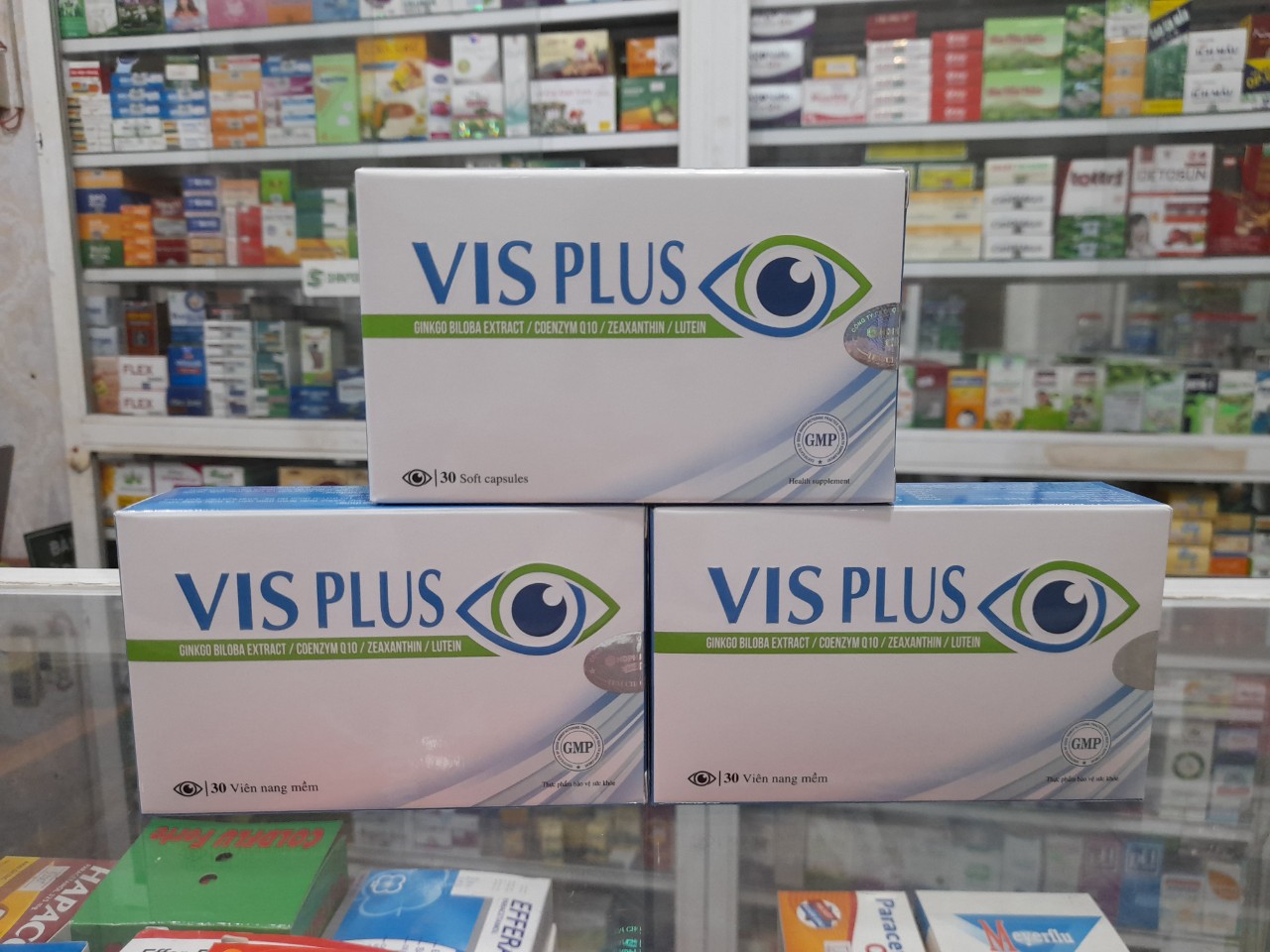 Viên uống bổ mắt Visplus (Hộp 30 viên)