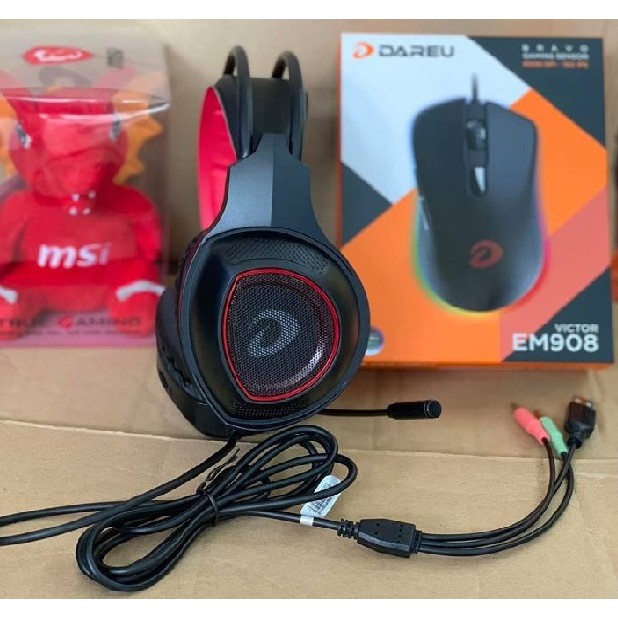 Tai nghe DAREU VH350se (jack USB + 3.5)