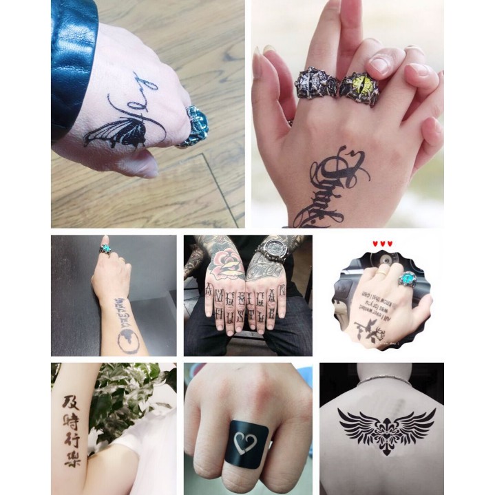 KHUÔN VẼ HENNA DÙNG NHIỀU LẦN( INBOX CHỌN KHUÔN)