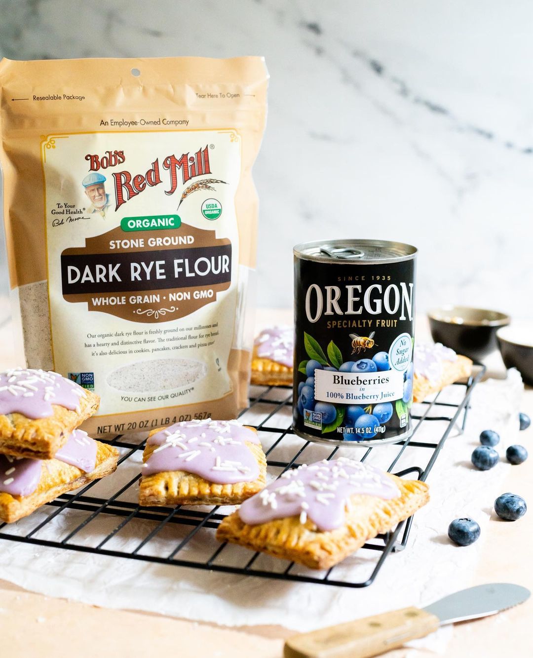Bột Mì Đen Hữu Cơ ( Organic Dark Rye Flour ) 567g