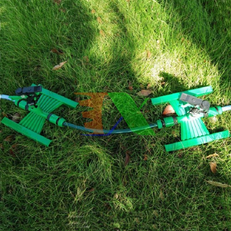 Drippers, nozzles watering spraying wing dam attached kickstand premium