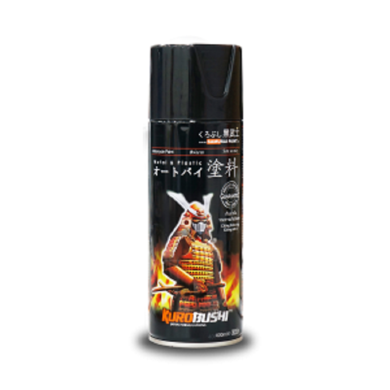 Sơn Xịt Samurai màu đen mờ 109A