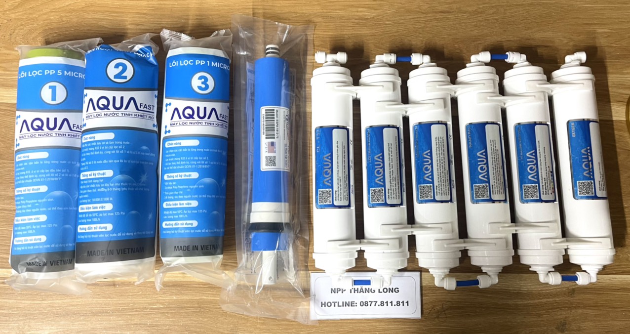 COMBO 5 lõi lọc nước số 1 AQUA