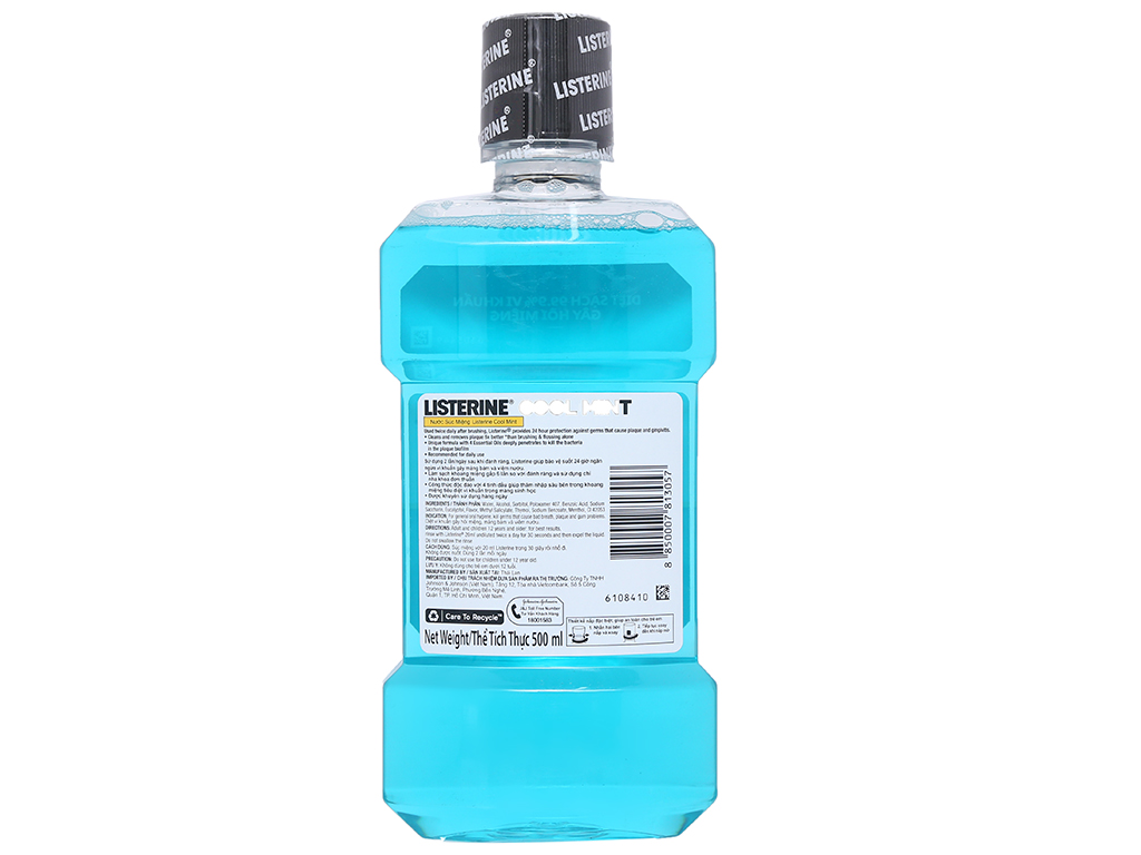 Nước súc miệng Listerine Cool Mint 500ml