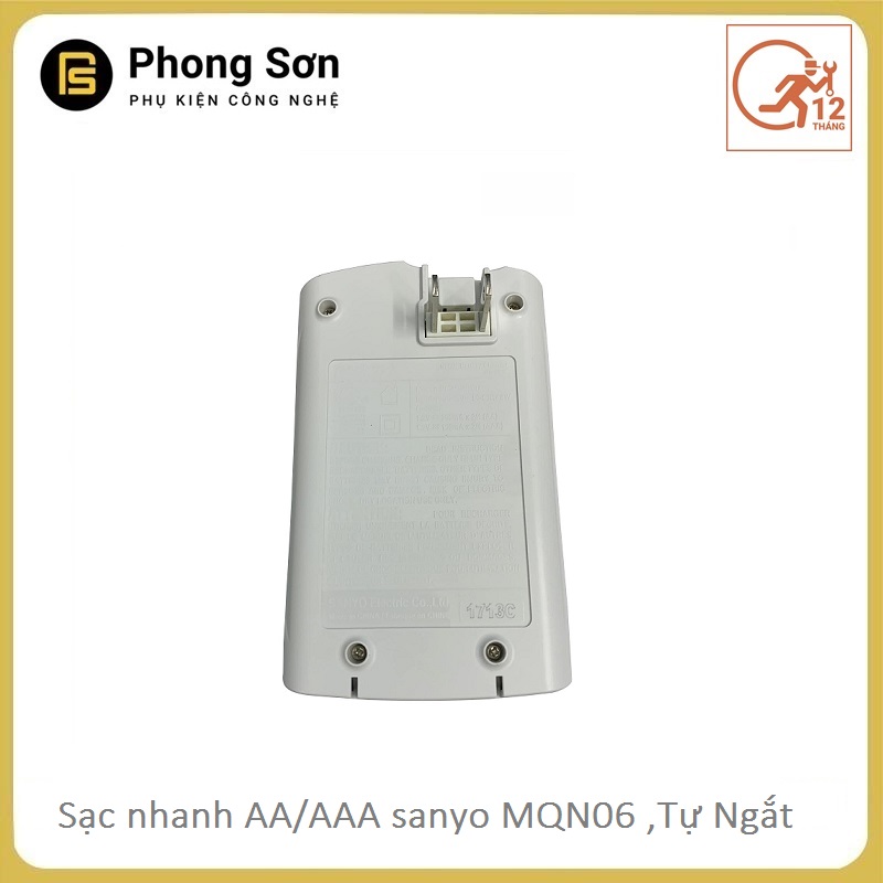 Sạc pin AA-AAA MQN06 Sanyo (sạc nhanh)