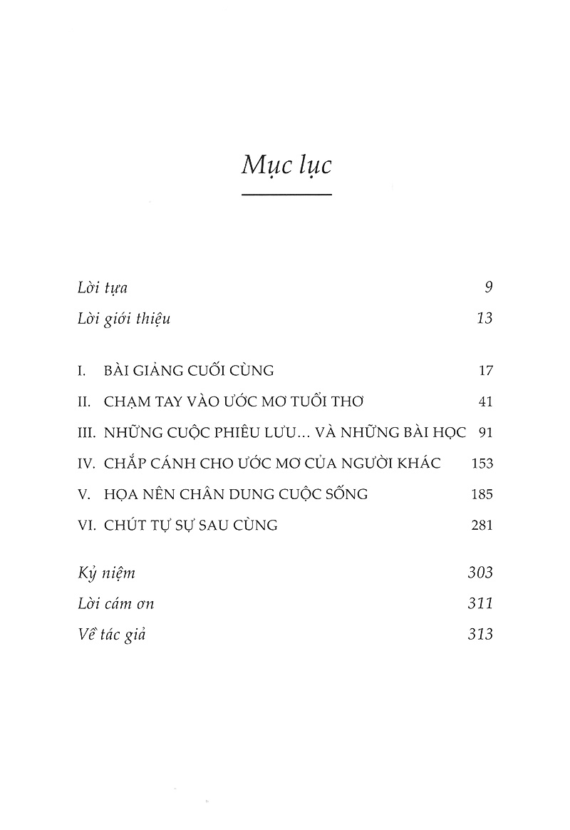Bài Giảng Cuối Cùng (Randy Pausch, Jeffrey Zaslow)