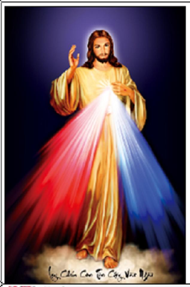 [HCM]Tranh thêu chữ thập lòng thương xót Chúa ( chưa thêu)-X8030