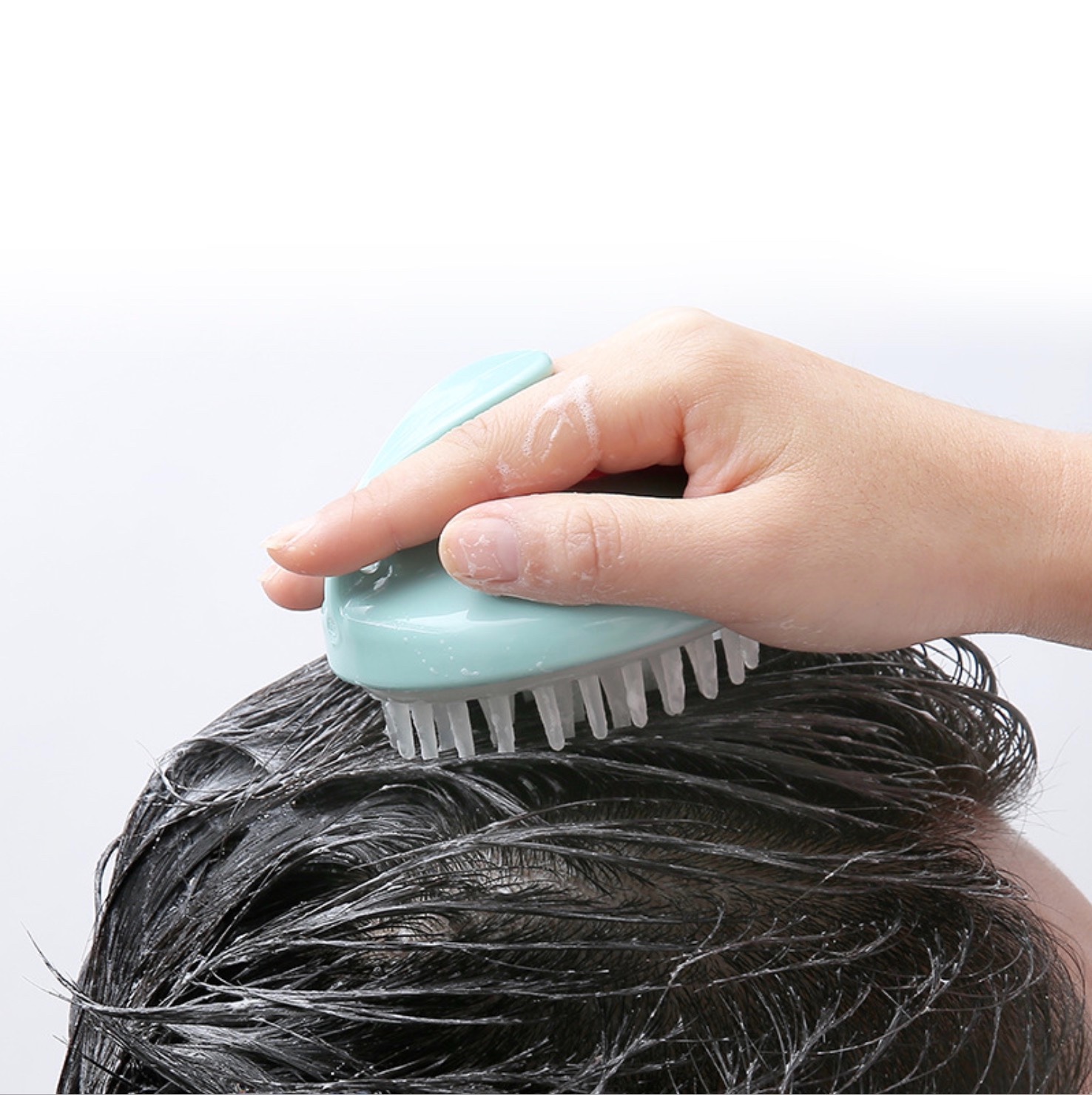 Lược Gội Đầu Kiêm Massage Da Đầu Cực Khoái