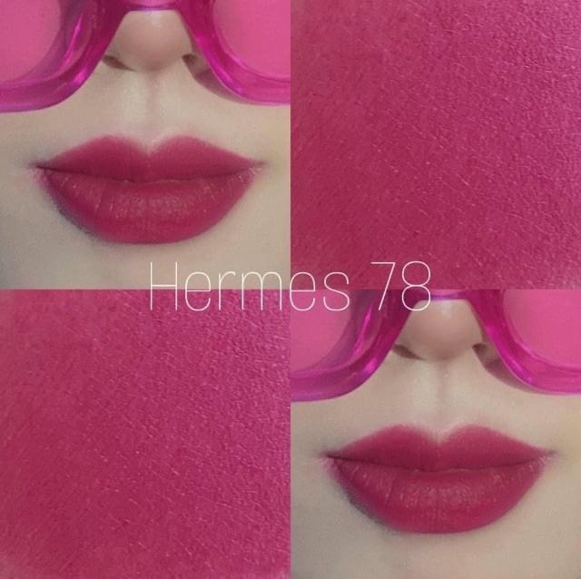 Son Hermes - 78 Rose Velours - Hồng mận