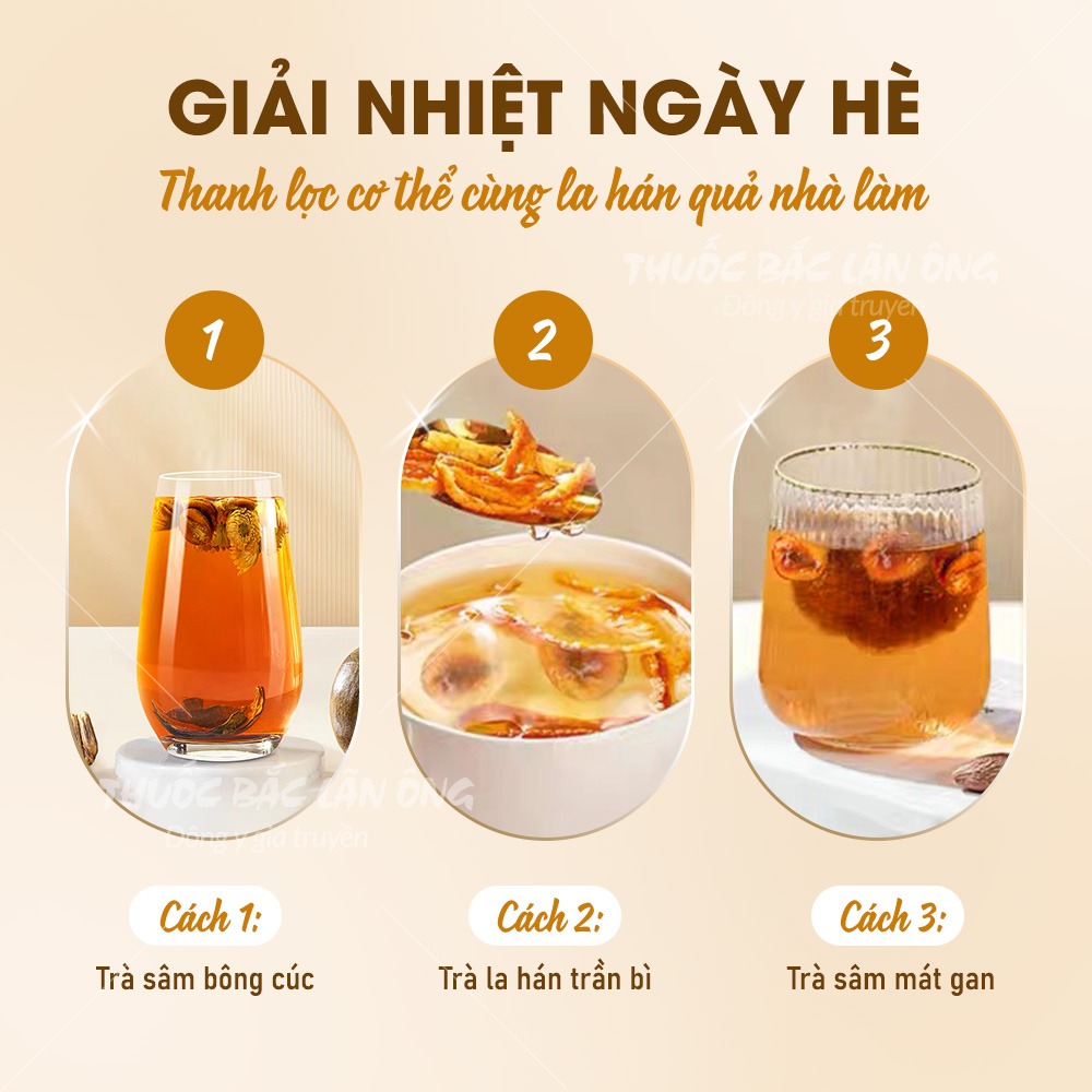10 Quả La Hán (La Hán Trái To Già)