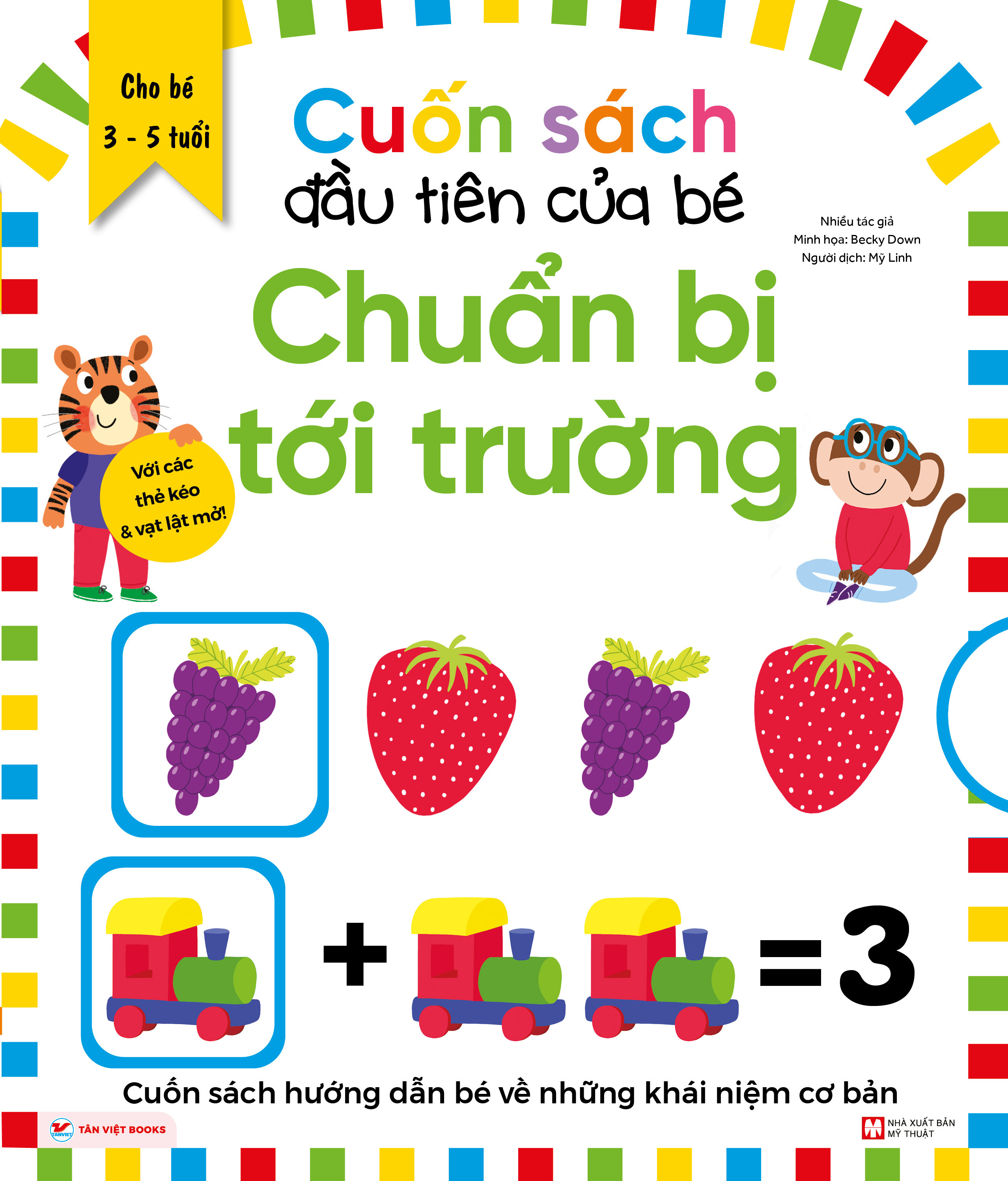 Cuốn sách đầu tiên của bé - chuẩn bị tới trường