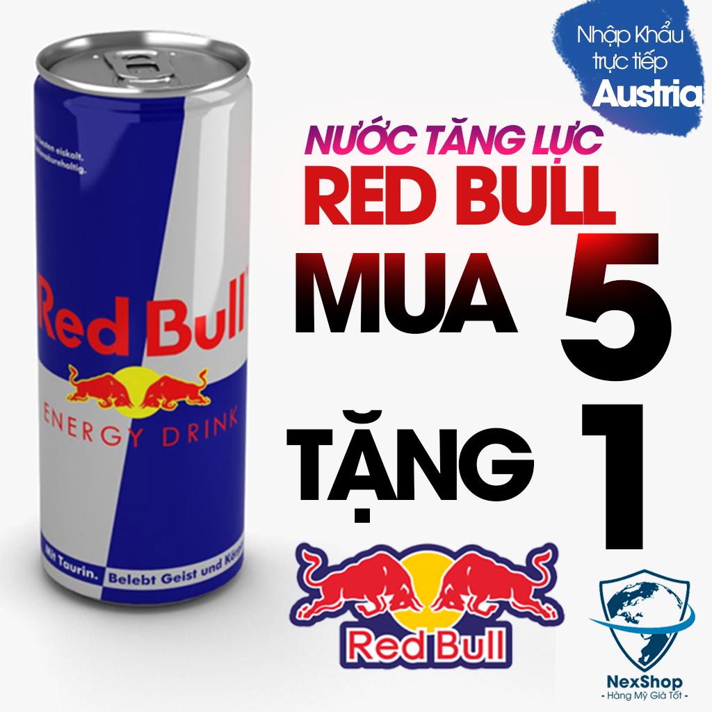 [HCM]Nước Tăng Lực Redbull Mỹ 250ml