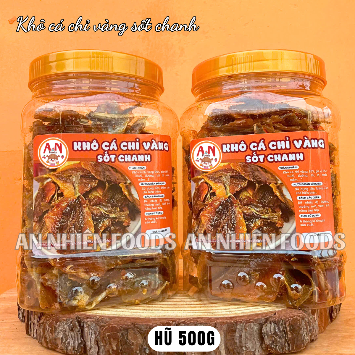Cá chỉ vàng rim (có video) {Khối lượng tịnh, không tính bao bì}