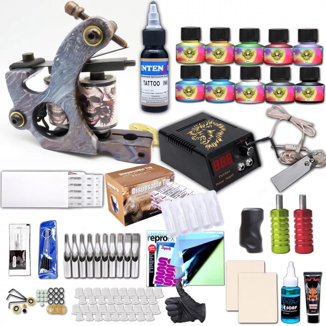 Trọn bộ máy xăm cao cấp 20 chi tiết