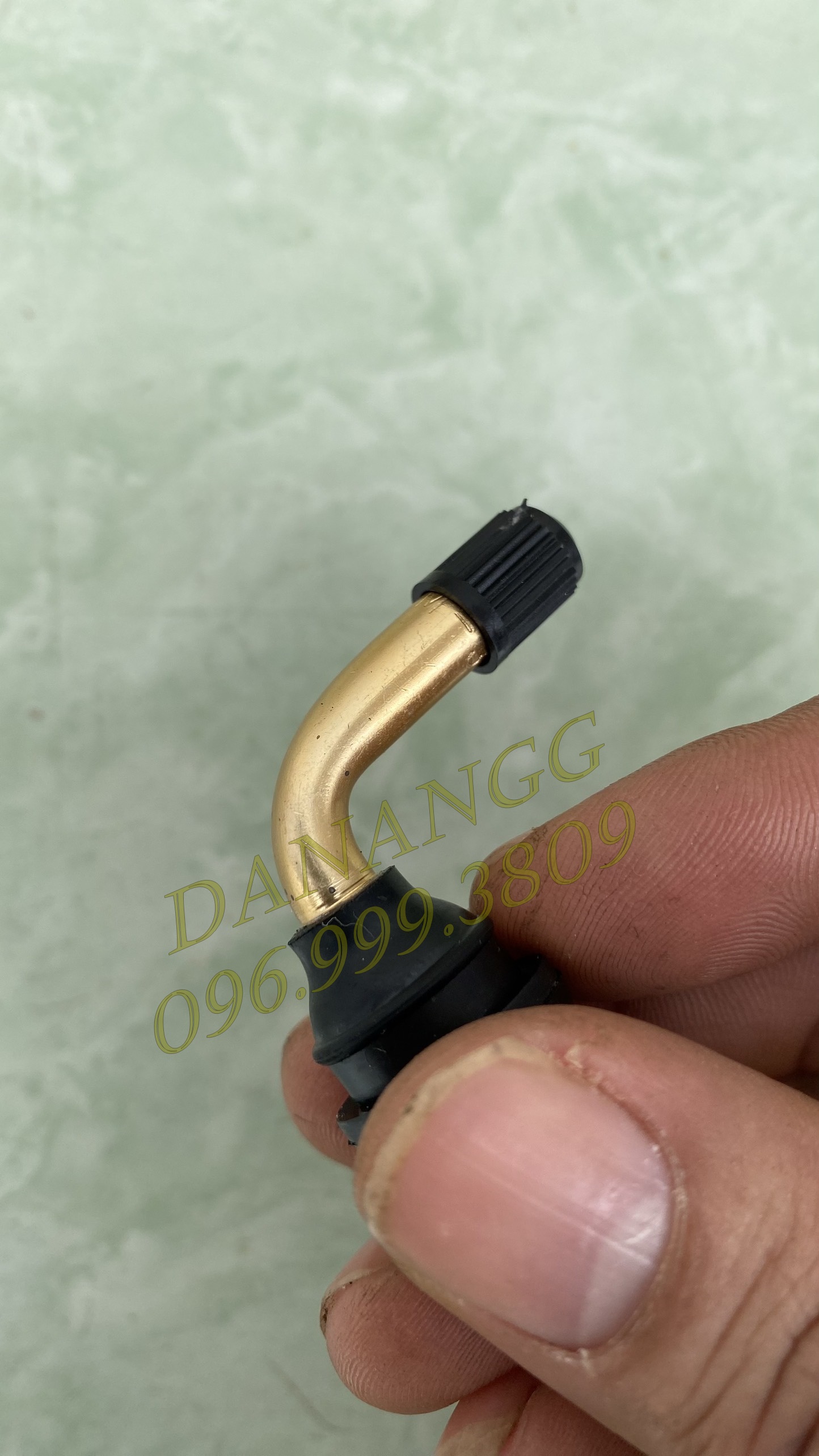 10 Van cao su lốp không xăm van cong - van sắt - đầu van