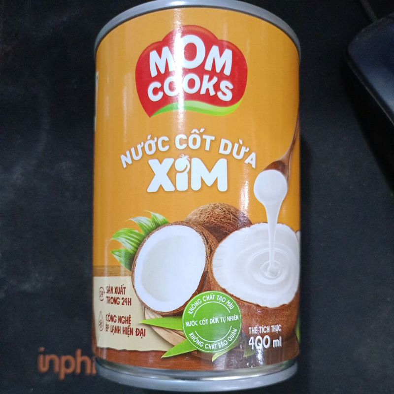 Nước cốt dừa Wonderfarm lon 160ml