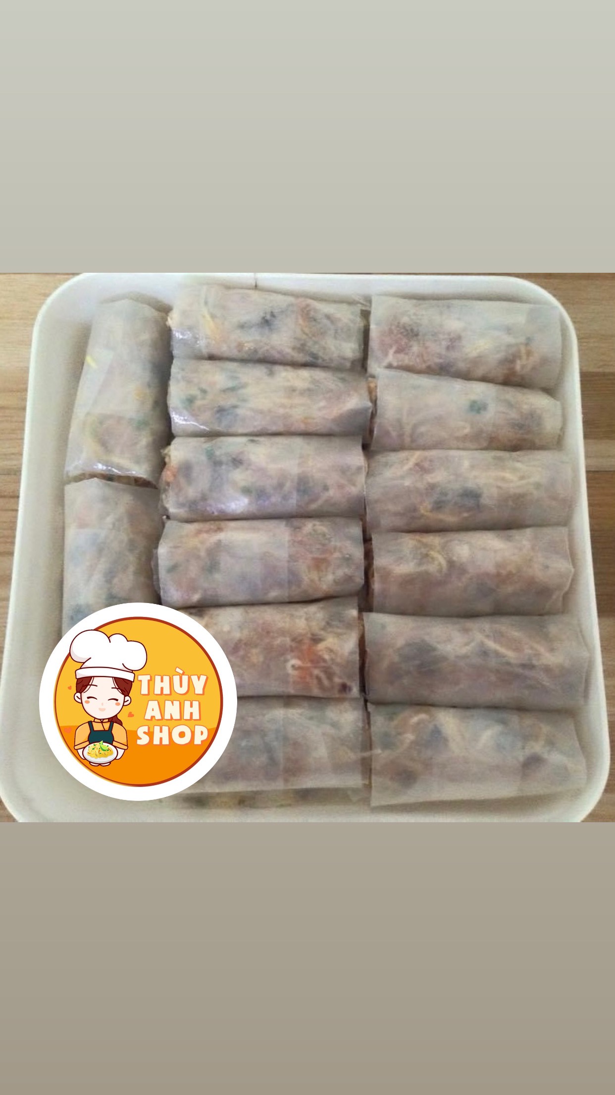 Bánh tráng chả giò Duy Anh 400g size 22cm