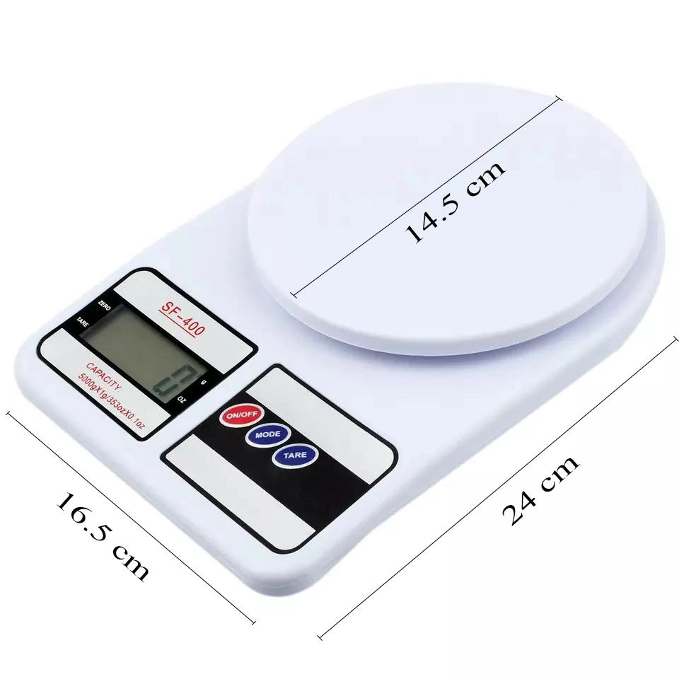 Cân Điện Tử Mini nhà bếp SF400plus dải 1g - 7Kg