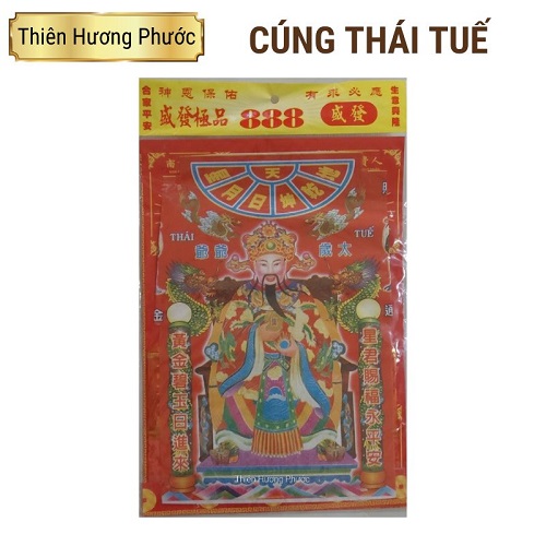 Giấy cúng thái tuế cao cấp