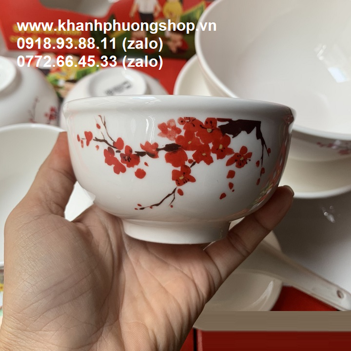[HCM]bộ chén tô dĩa sứ - chén tô dĩa sứ