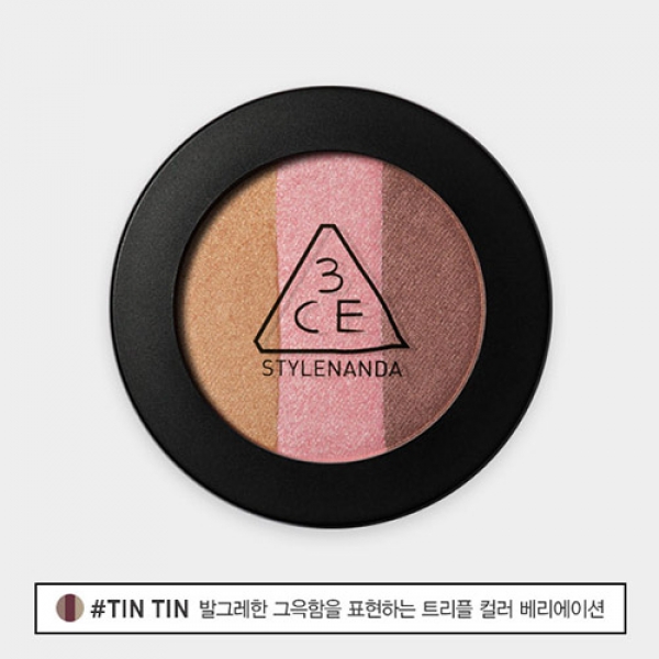 PHẤN MẮT 3 MÀU 3CE MOOD RECIPE TRIPLE SHADOW MÀU TIN TIN