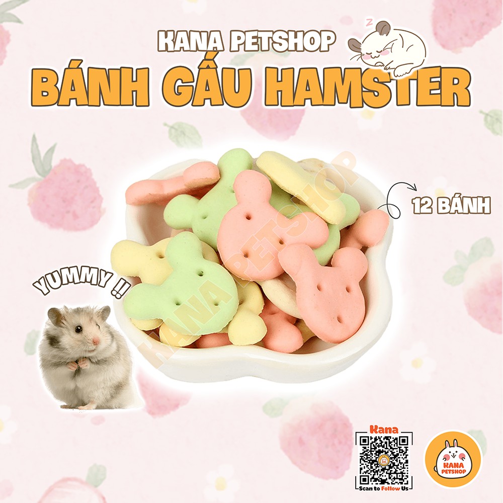 Bánh hamster 🐹freeship🐹 mài răng bánh gấu hamster ...