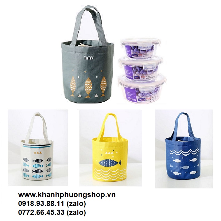 [HCM]bộ hộp cơm thủy tinh lock&lock - hộp cơm thủy tinh lock&lock