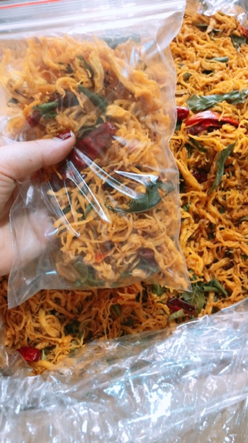 500gr Khô Gà Lá Chanh Loại Ngon