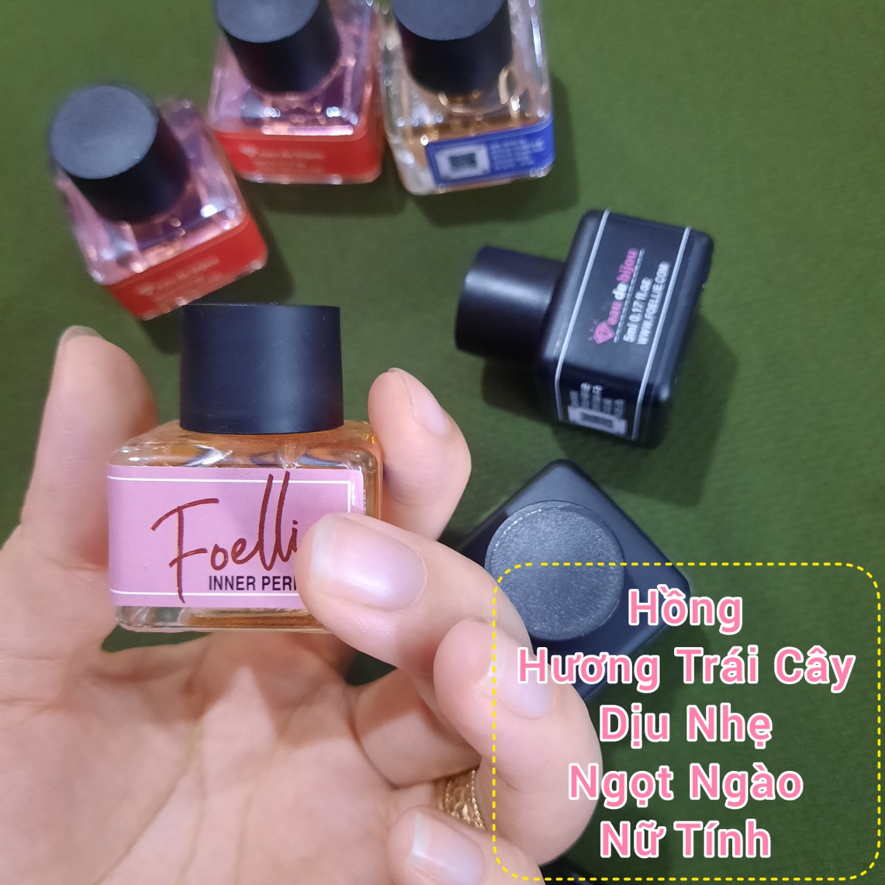 [Mua 1 Tặng 1](Che Tên) Nước Hoa Thơm Bim FOELLlE 5ML [TẶNG QUÀ]