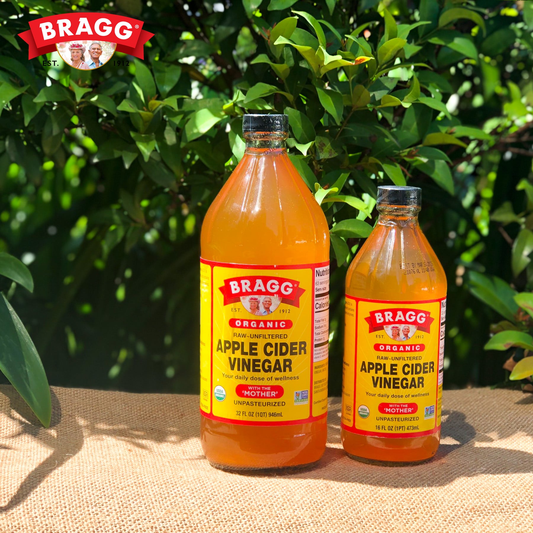 Giấm Táo Hữu Cơ Bragg (946 ml/473ml) - Leafhouse hcm