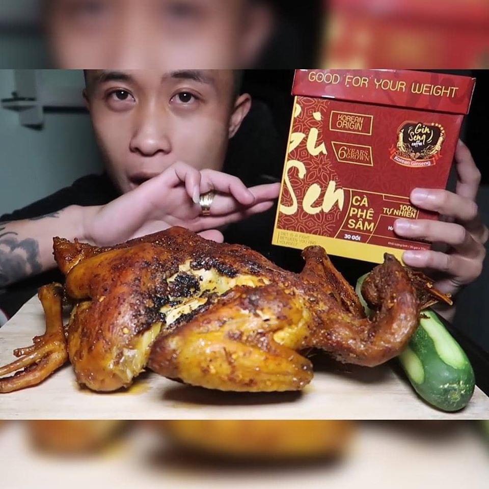 [HCM]Cà phê sâm ( 1 hộp 30 gói)  Ginseng coffee tặng phác đồ