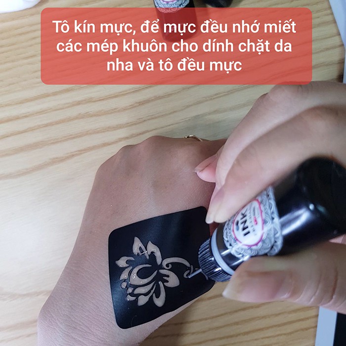 Mực Inkbox xăm tạm thời 15 ngày