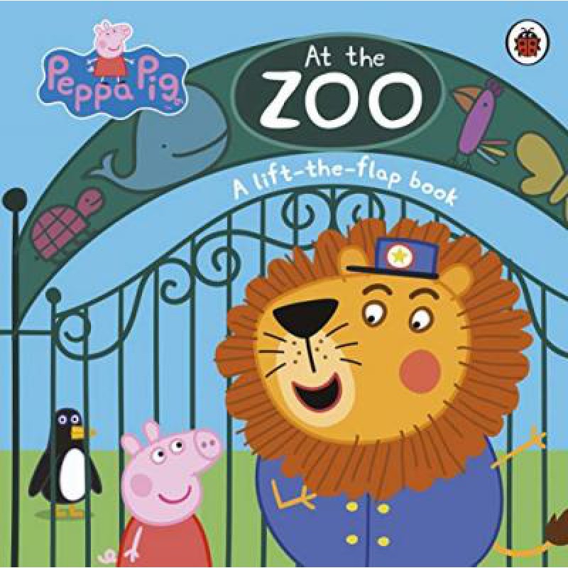 BOOKMEDI - Peppa Pig: At The Zoo (Lift The Flap)