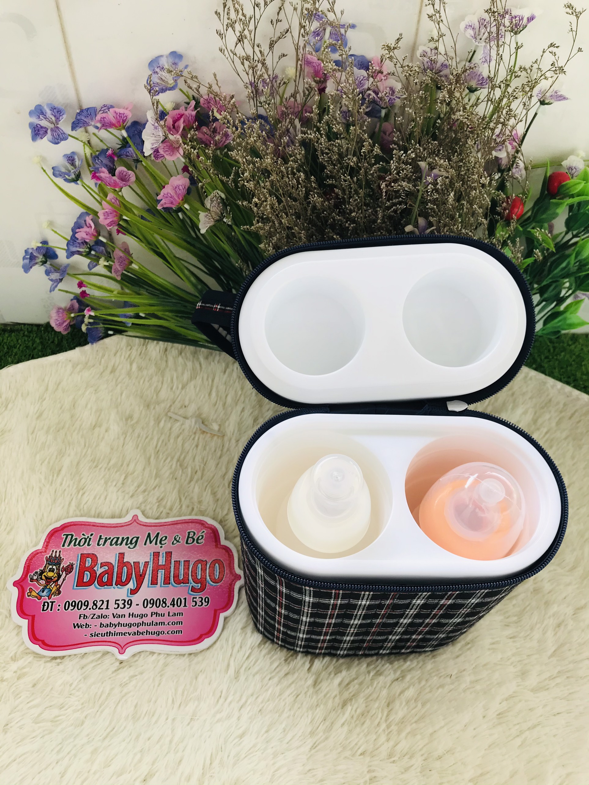 BÌNH Ủ SỮA ĐÔI/ĐƠN HÀNG 3 LỚP