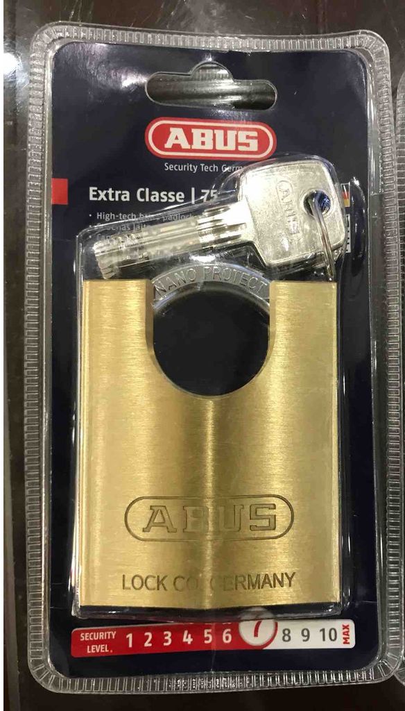 Ổ KHÓA ĐỒNG CHỐNG CẮT CAO CẤP ABUS 75CS/60