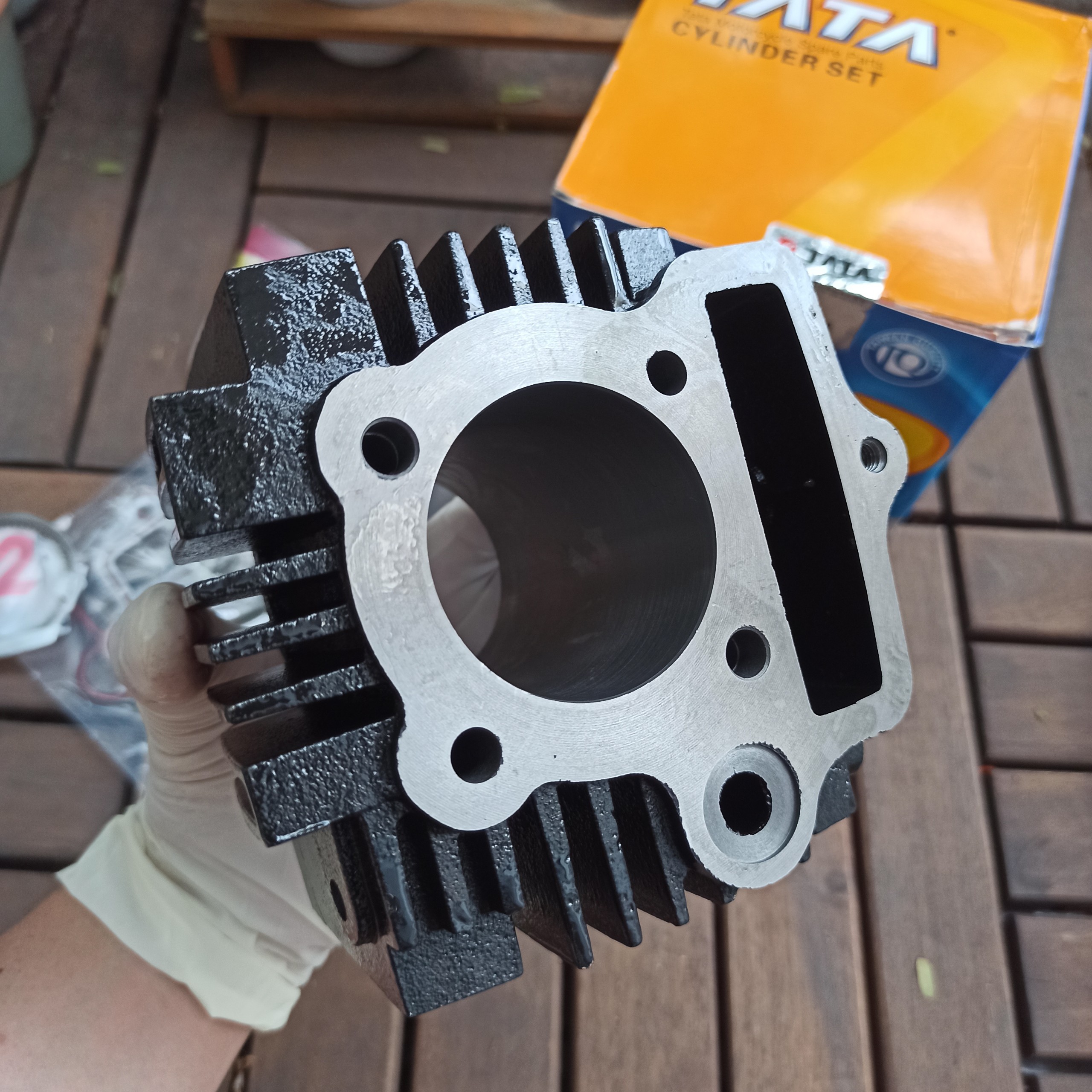 Bộ nòng, xi lanh dream 100 (97cc) gang std cos 0