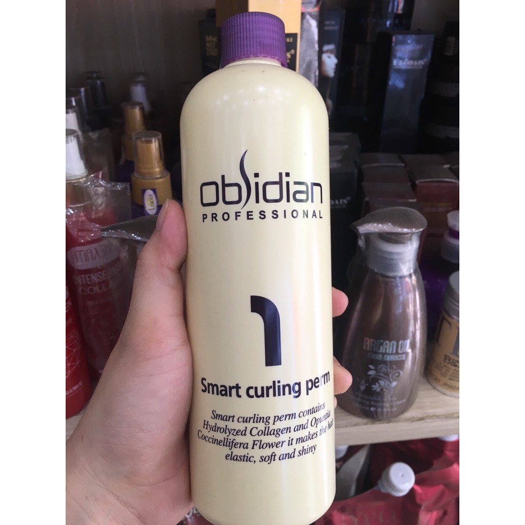 KEM UỐN TÓC 3D SỐ 1 OBSIDIAN UỐN LẠNH VÀ UỐN NÓNG 500ML