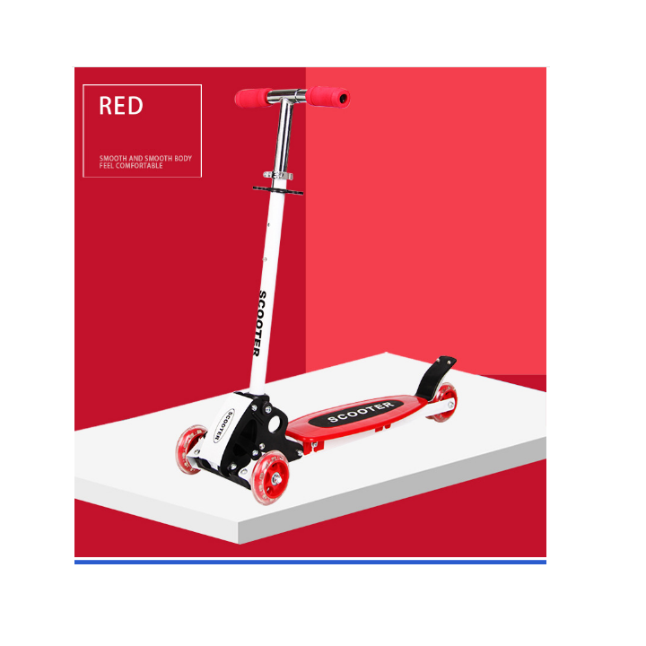 Xe scooter cho bé 3 bánh, Xe trượt Scooter cho bé, trẻ em cao cấp, xe scooter gấp gọn, xe chòi chân
