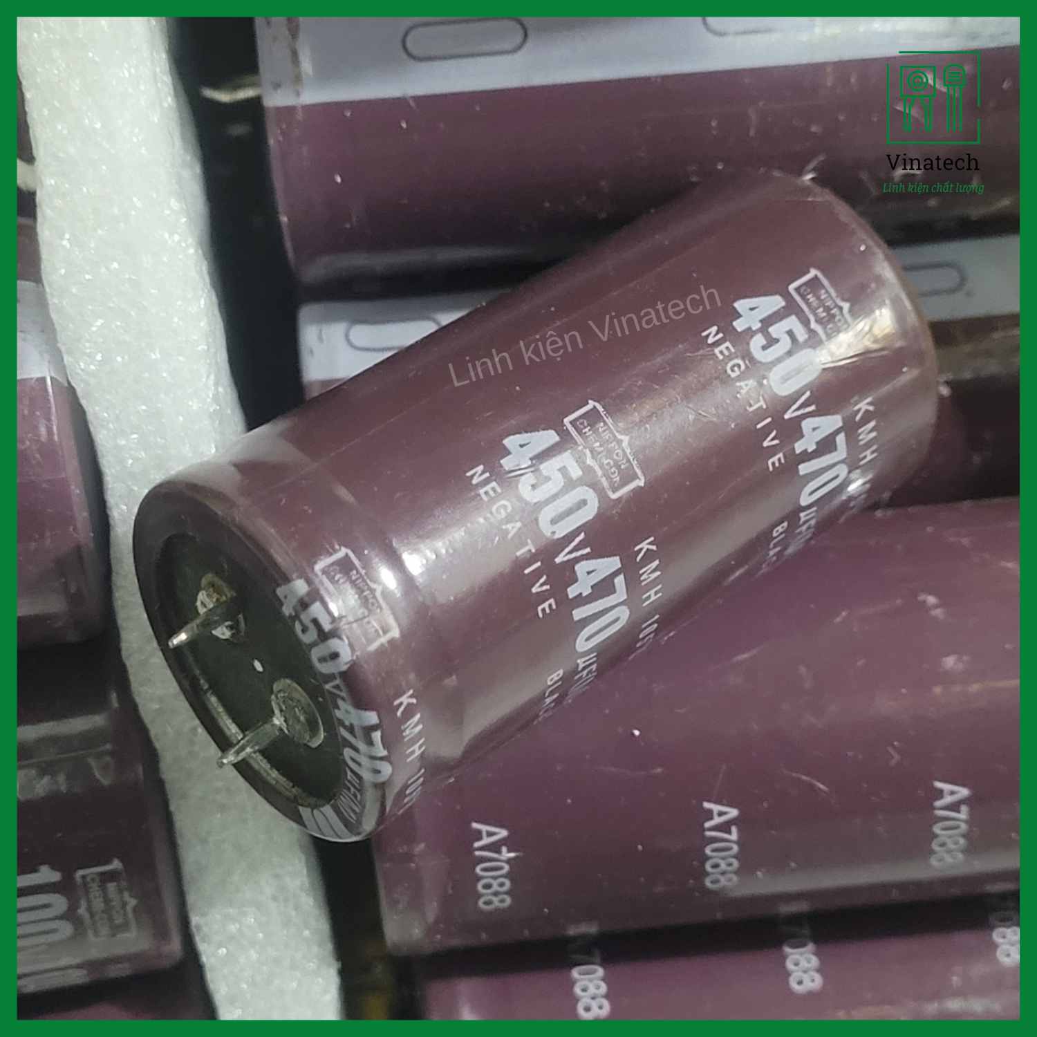 4 con tụ Nippon 450V-470uf kích thước 30*60mm-Vinatech