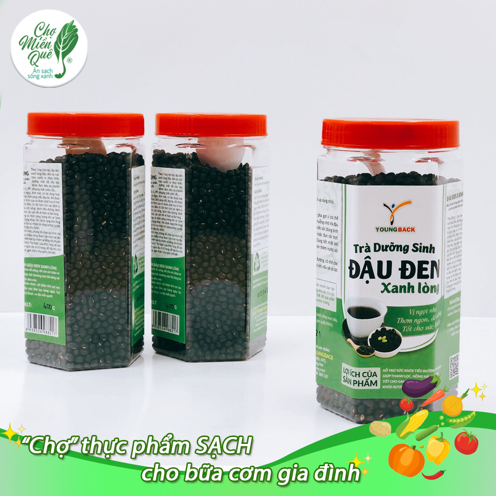 Trà Đậu Đen Xanh Lòng - 400g