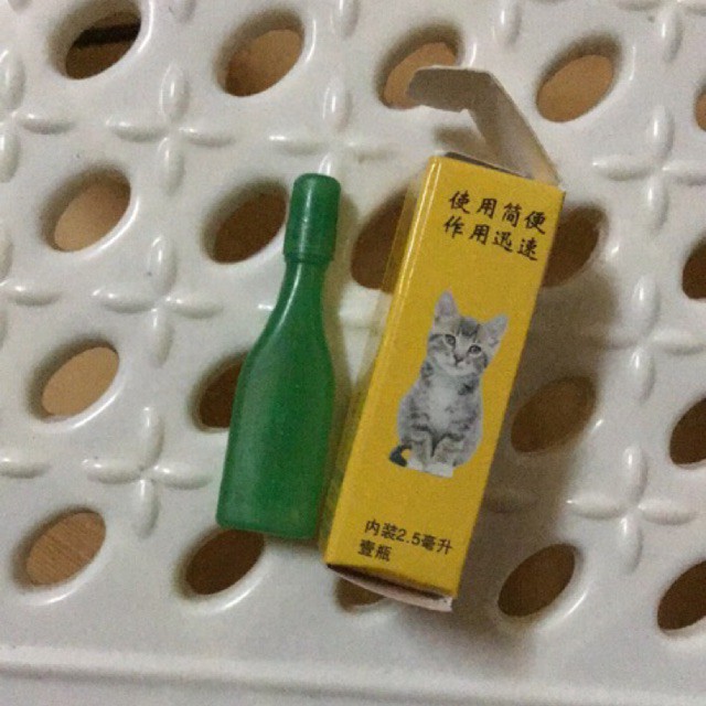 Nhỏ gáy cho chó mèo trị ve, rận, bọ chét  Đài Loan - Long Vũ Pet Food