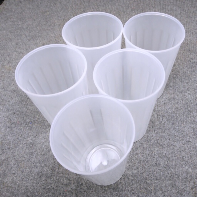 10 Cốc nhựa uống nước mía, trà đá, cốc sọc nhựa Việt Nhật